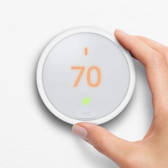 Nest Smart Thermostat E - White (T4000ES)
Легко экономит энергию
Nest Thermostat. . фото 2