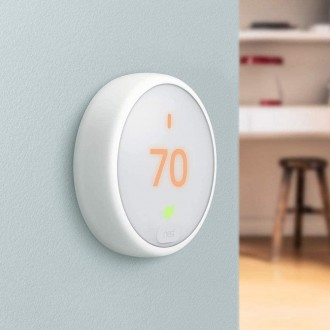 Nest Smart Thermostat E - White (T4000ES)
Легко экономит энергию
Nest Thermostat. . фото 8