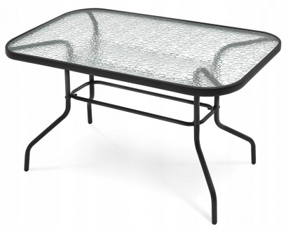 Современный, стильный и долговечный металлический стол. Он не требует сложных пр. . фото 2