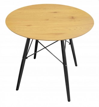 Современный круглый стол LEOBERT TODI 80:
• вневременной дизайн в сочетании с ид. . фото 3