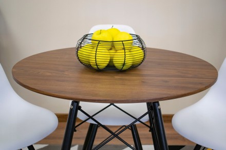 Сучасний круглий стіл LEOBERT TODI 80 :
· позачасовий дизайн у поєднанні з ідеал. . фото 7