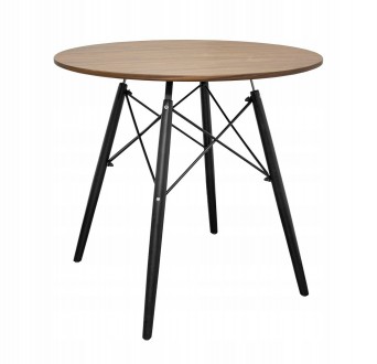 Сучасний круглий стіл LEOBERT TODI 80 :
· позачасовий дизайн у поєднанні з ідеал. . фото 2