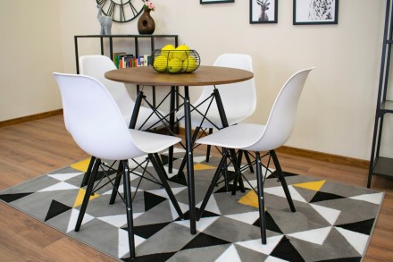 Сучасний круглий стіл LEOBERT TODI 80 :
· позачасовий дизайн у поєднанні з ідеал. . фото 10