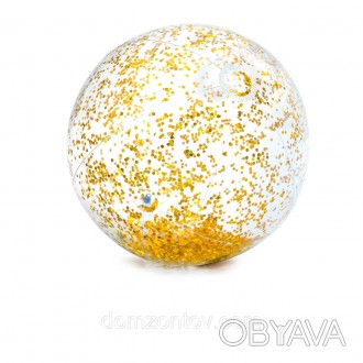 Технические характеристики товара "Надувной мяч Intex 58070 «Золотой блеск», 51 . . фото 1