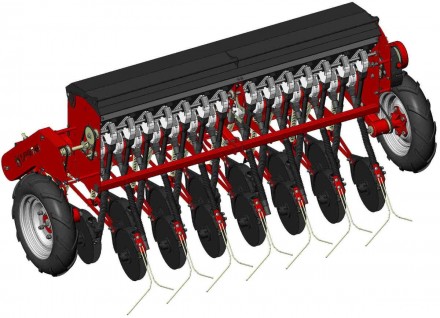 Навесная сеялка Деметра предназначена для посева зерновых, бобовых и мелкосемянн. . фото 3
