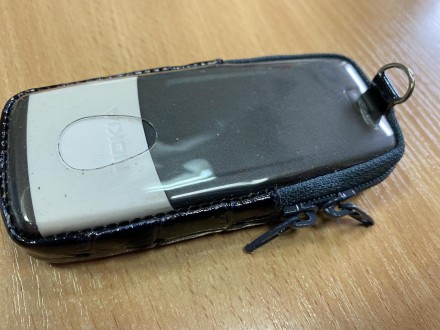 Чехол категории ПРЕМИУМ для Nokia 1110 / Samsung X700 силиконовый с кожаной вста. . фото 3
