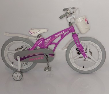 Детский магнезиевый велосипед 16 дюймов MARS-1 розовый
 
Двухколесный велосипед . . фото 2