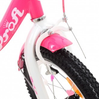 Велосипед для девочки 14 дюймов с багажником Y1413 Princess малиновый
 
	
	
	Раз. . фото 6