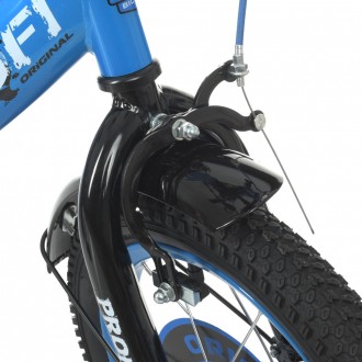 Детский двухколесный велосипед для мальчика Profi 12 дюймов Y1244 синий
 
	
	
	Р. . фото 5