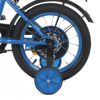 Детский двухколесный велосипед для мальчика Profi 12 дюймов Y1244 синий
 
	
	
	Р. . фото 6