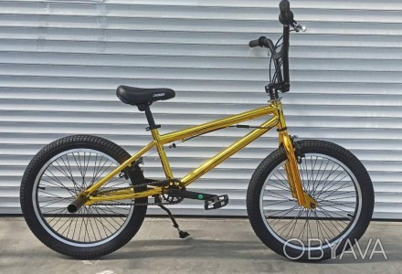 Велосипед трюковый Crosser BMX 20" золотой
 
У этой модели прочная и универсальн. . фото 1
