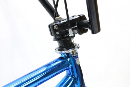 Велосипед трюковый Crosser BMX 20" синий металик
 
У этой модели прочная и униве. . фото 8