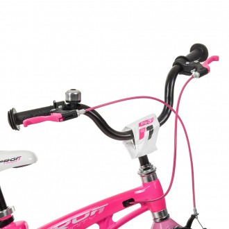 Детский магниевый велосипед Profi 18 дюймов LMG18203 розовый
	
	
	Размер колеса
. . фото 3