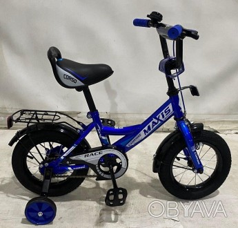 Детский двухколесный велосипед для мальчика "CORSO" MAXIS-12987 на 2-4 года 12 д. . фото 1