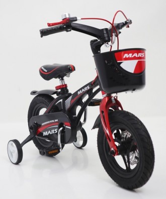 Детский двухколесный велосипед MARS сплав Магнезия и Алюминия (от 2 до 4 лет) 12. . фото 2