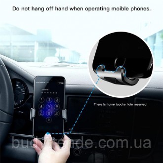 Автодержатель Baseus Gravity Car Mount (SUYL) (Черный. . фото 5