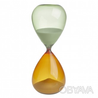 Песочные часы TFA 18.6010.02.41, на 15 минут, стекло оранжево-зеленое, 230 мм
Вр. . фото 1