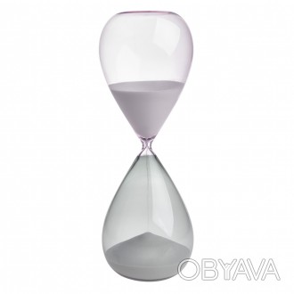 Песочные часы TFA 18.6010.02.41, на 15 минут, стекло серо-розовое, 230 мм
Время . . фото 1