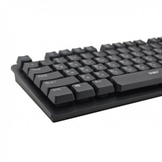 Російська бездротова клавіатура + мишка HK6500 з адаптером Клавіатура і мишка ду. . фото 4