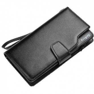 Мужской кошелек клатч портмоне барсетка Baellerry business S1063 Чёрный
Статусны. . фото 4