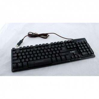 Ігрова дротова клавіатура з підсвічуванням ZYG 800 • Основна інформація про това. . фото 2