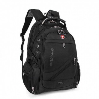 Рюкзак Wenger SwissGear 8810 Чёрный
 Рюкзак Swiss Bag отвечает всем требованиям . . фото 2