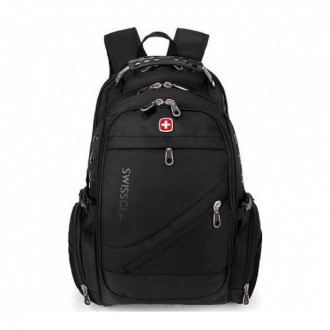 Рюкзак Wenger SwissGear 8810 Чёрный
 Рюкзак Swiss Bag отвечает всем требованиям . . фото 4