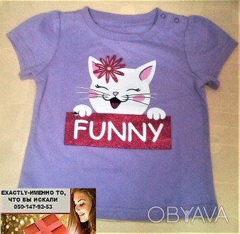 Качественная футболка от известного бренда Глория Джинс для юной леди, оригиналь. . фото 1