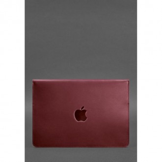 Шкіряний чохол-конверт для MacBook Air 13 '' (з 2018 року) і Pro 13 '' (з 2016 р. . фото 3