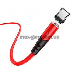 Зарядный кабель USB to Type-C, 1м, разъемы из алюминиевого сплава и оплетка из с. . фото 3