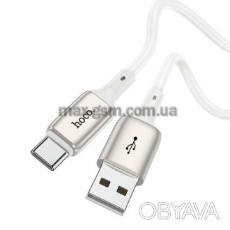 USB-кабель для зарядки и передачи данных, 1м, коннекторы из цинкового сплава, оп. . фото 1