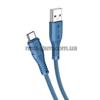 USB-кабель для зарядки и передачи данных, 1 м, оплетка из наносиликагеля и разъе. . фото 2