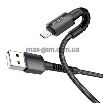 USB-кабель для зарядки и передачи данных Micro-USB, 1м, разъемы из алюминиевого . . фото 3