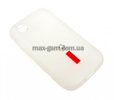 Накладка (силикон) Capdase LG D170 L40 Dual white. Запоріжжя. фото 1 Накладка (силикон) Capdase LG D170 L40 Dual white. Запоріжжя. фото 1