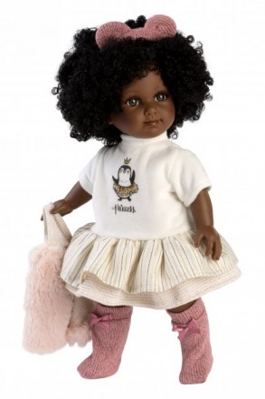 Лялька Zuri Mulata від іспанського виробника Llorens Оригінальна лялька Zuri Mul. . фото 3