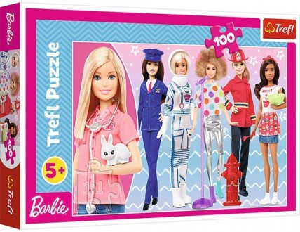 Пазлы Barbie Будь тем, кем захочешь от польского производителя Trefl Яркие и кра. . фото 2