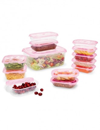 Набор контейнеров для пищевых продуктов ( 13 шт ).В набор входит : 1 - 6,8 л/ 2 . . фото 3