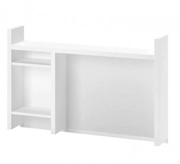 Надставка для стола IKEA MICKE 105 x 65 см БелаяВы можете хранить книги, компакт. . фото 2