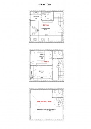 Наш новый проект - комплекс из 100 домов в Авангарде.
Таунхаусы ЖК "Гармон. Малиновский. фото 7