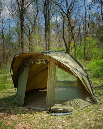 Улучшенные соединения делают палатку Ranger EXP 2-mann Bivvy очень лёгкой и быст. . фото 8