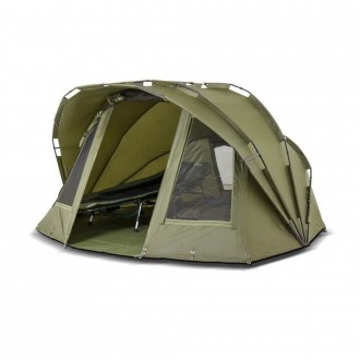 Удобная трёхместная палатка будет замечательным укрытием от дождя, ветра, снега,. . фото 8