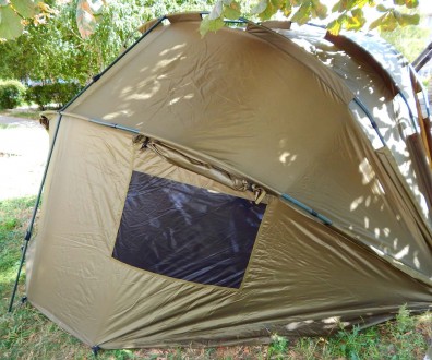 Удобная трёхместная палатка будет замечательным укрытием от дождя, ветра, снега,. . фото 10