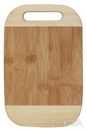 Кухонная разделочная доска "ECO Bamboo", размер 25х15см. Выполнена из натурально. . фото 1