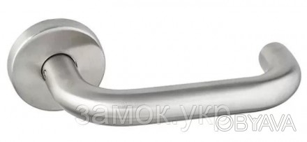 Ручка дверная на круглом основании Siba Eco Lyon SSR01 нержавеющая сталь
 
Siba . . фото 1