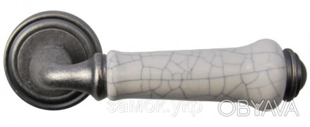 Ручка для двери Siba Lysbon R06 античное серебро/керамика
 
Siba Lysbon R06 – дв. . фото 1