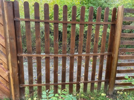 Деревянный забор LNK "Штакетник вертикальный" 2000х1800 мм. - идеально подойдет . . фото 3