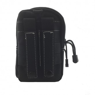 Тактическая мини-сумка на пояс для телефона, бумажника мужская. Прочная и портат. . фото 3