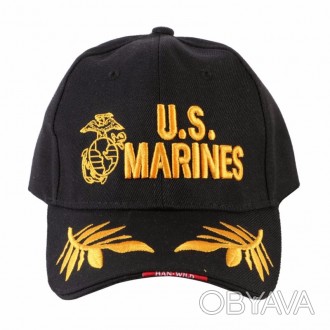 Продам бейсболку с символикой корпуса морской пехоты США. . фото 1