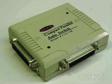 Свитч на 2 LPT порта Compact Parallel Auto Switch F1U115E
Производство - Тайван. . фото 1