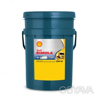 
Моторна олива Shell Rimula R5 E 10W-40Напівсинтетична моторна олива Shell Rimul. . фото 1